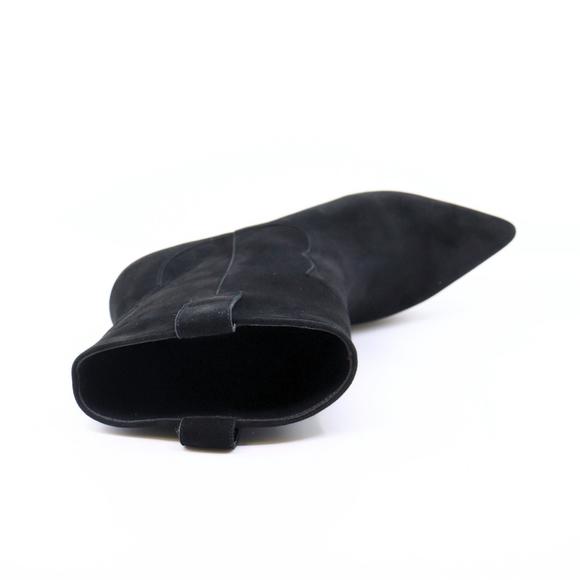 NEW SHOE THE BEAR women's dicte suede boots in black - Picture 5 of 7